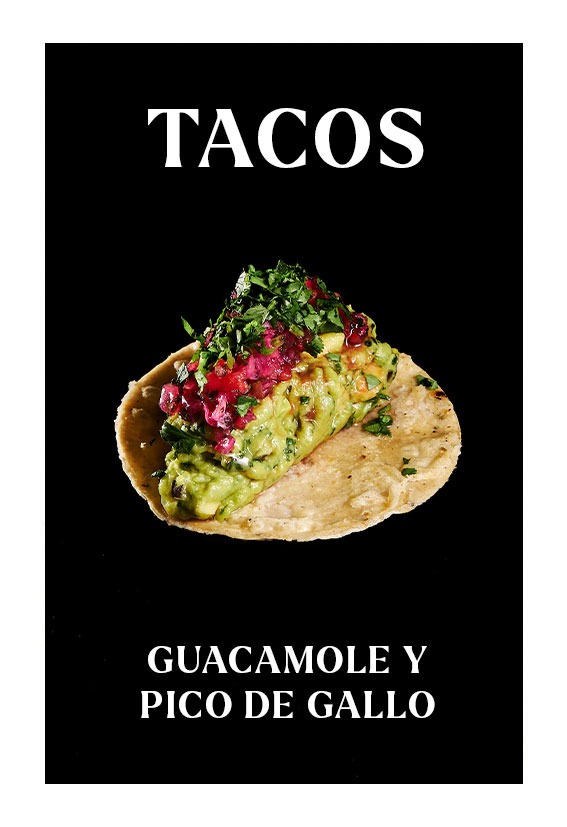 GUACAMOLE Taco de Chilorio