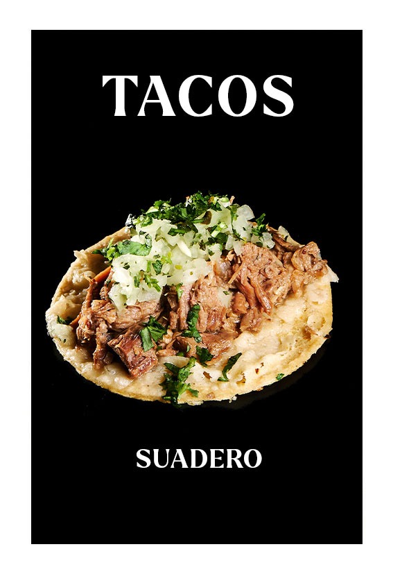 SUADERO Taco de Chilorio
