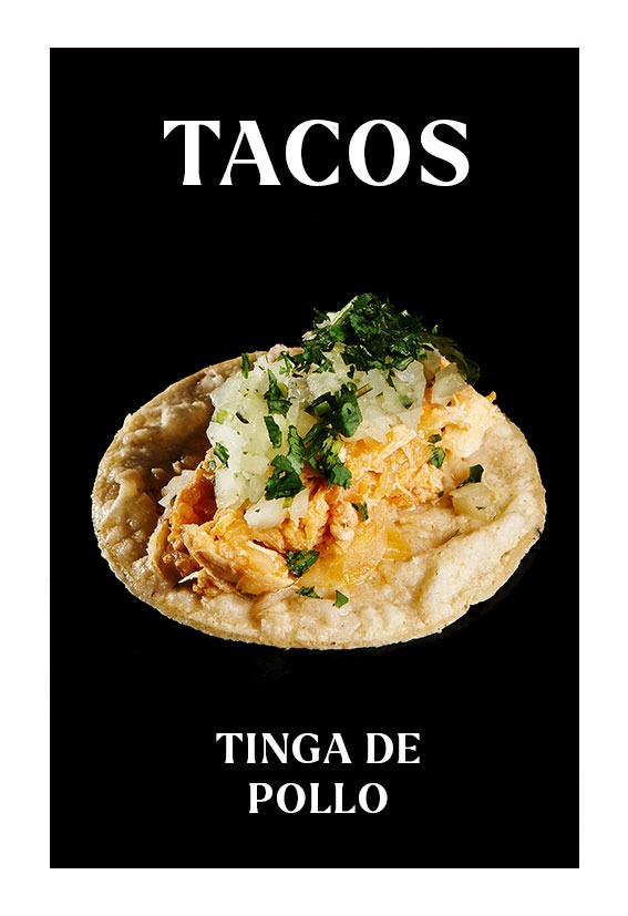 TINGADEPOLLO Taco de Chilorio